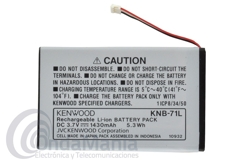 PIN KENWOOD KNB-71L 1 pin bộ đàm knb 71l